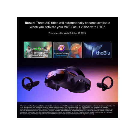 VIVE Focus Vision Consumer&hellip;