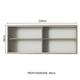 thumbnail image 2 of Alacena Madesa 2 Puertas Corredizas de Vidrio Glamy Lux Reims Marrón, 2 of 5