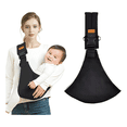 thumbnail image 3 of Portabebés, Portabebés Ergonómicamente Ajustable Malubero Negro, 3 of 5