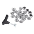 thumbnail image 2 of 20 piezas clavos para zapatos de Golf, tacos de repuesto para zapatos de Golf, clavos antideslizantes extraíbles para zapatos de Golf con herramienta de extracción YUNYI BRAND Deportes, 2 of 8