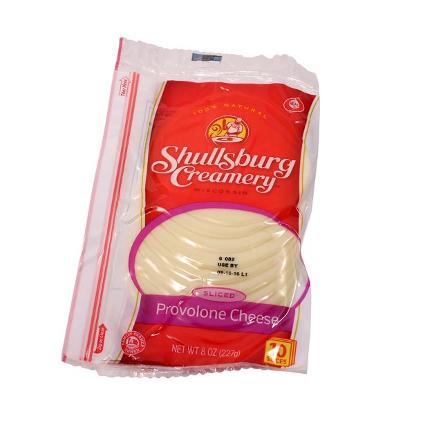 Shullsburg Creamery Sliced Provolone Cheese, 8 Oz., 10 Count Walmart