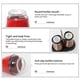thumbnail image 4 of 2-Piece 4oz Salt Pepper Shakers Set with Stand, Glass Bottle & Stainless Steel Lid for Kitchen RV BBQ, 4 of 5