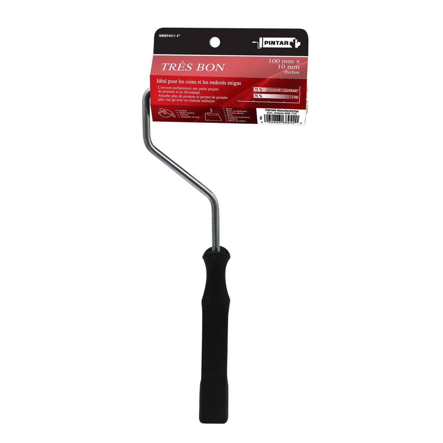 Mini rouleau Perlon Better de Pintar plus monture Paq. de 2