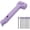 Purple, variant on Multifunctional Camping Hammer, Heavy Duty Tent Mallet with Enlarged Textured Striking Head, Anti-Loss Storage Compartment & Bottle Opener, Includes 8 Steel Stakes