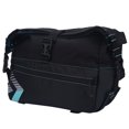 thumbnail image 1 of Mochila de ciclismo duradera para aventuras al aire libre, bolsa para asiento trasero de bicicleta impermeable, color negro y azul claro, 1 of 3