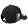 thumbnail image 2 of Phi Tee Golf Men's Hook and Loop Adjustable Golf Hat, Black, 2 of 3