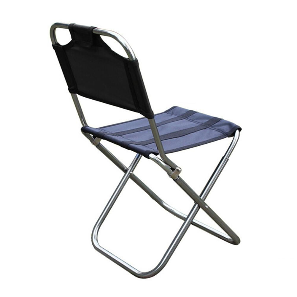 Outdoor Portable Folding Chair Aluminum Alloy Fishing Chairs Barbecue Fold UK