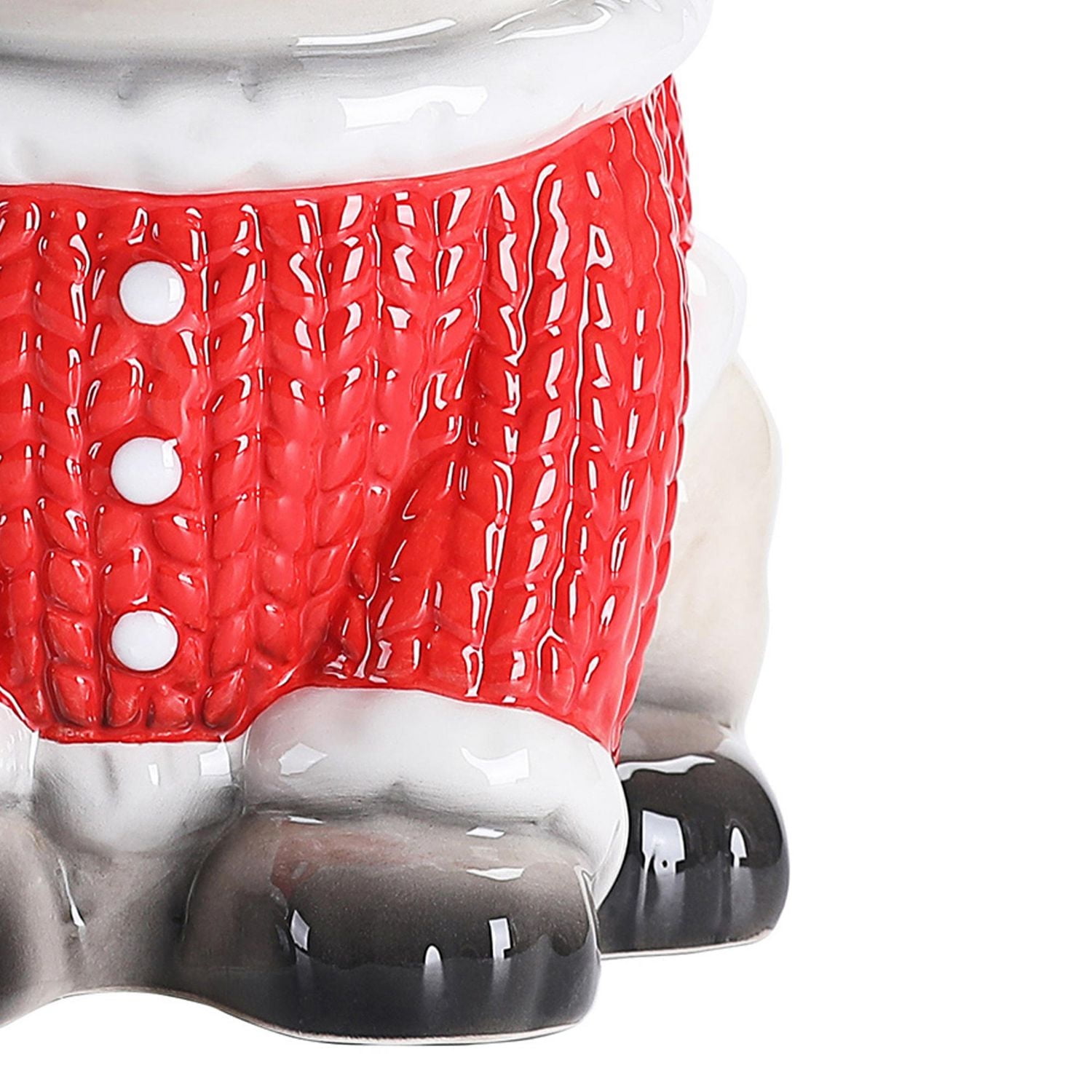Holiday Time Pug Cookie Jar