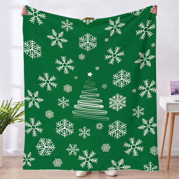 French Blanket Christmas Series Blanket Home Office Nap Blanket