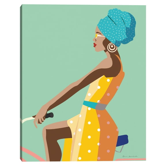 Masterpiece Art Gallery Summer Girl II by Omar Escalante Canvas Art Print