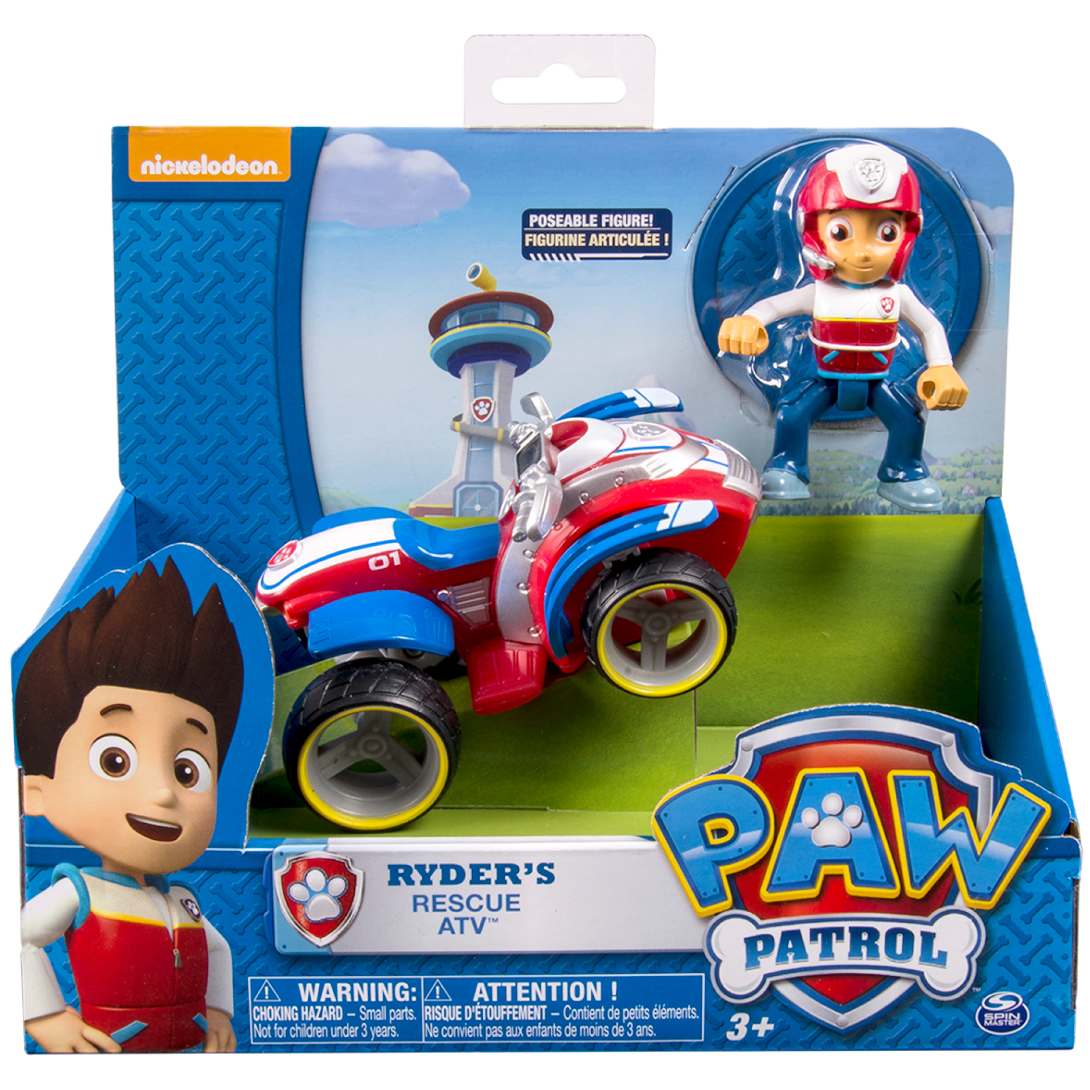 PAW Patrol Ryder's Rescue ATV, Vehicle and Figure, For Ages 3 and up - image 6 of 6