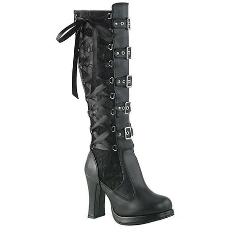 eczipvz Womens Shoes Bows Leather Tied Fashion Women Shoes Gothic Boots Kneeth Platform women s boots Womens Boots Thigh High Boots for Women Black Size 6.5