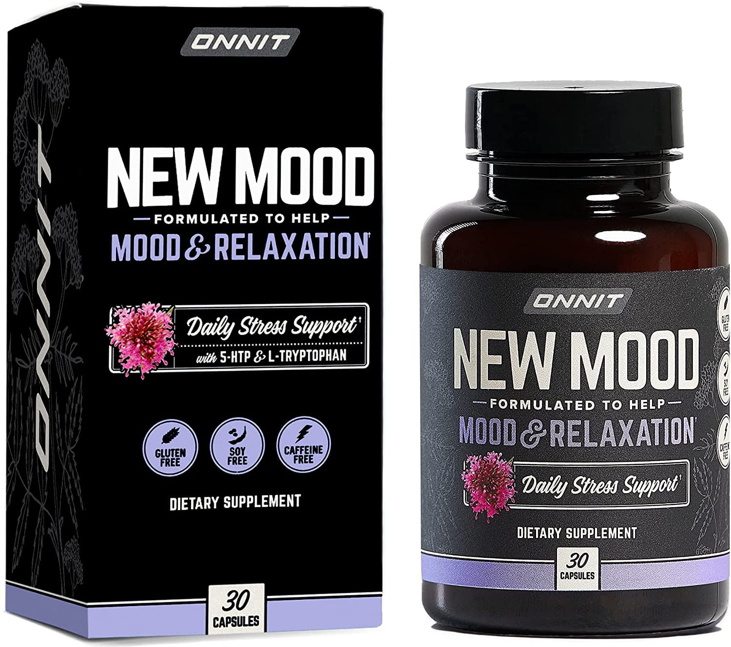 Buy ONNIT Nootropic Stack - Active B Complete (30ct) + New Mood (30ct ...