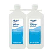 Equate 32oz 70% Isopropyl Alcohol Twin Pack