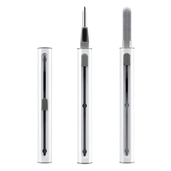 ACDANC Cleaner Kit for Airpods, Bluetooth Earbuds Cleaning Kit Pen, 3 in 1 Compact Portable Multifunctional Cleaning Kit