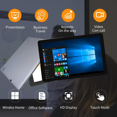 thumbnail image 4 of Tableta mini RCA05 de 10,1 pulgadas, 2 GB de RAM, 32 GB de ROM, Windows 10/8, cuatro núcleos, 1280 x 800 IPS, WIFI, cámara dual, 4 of 5