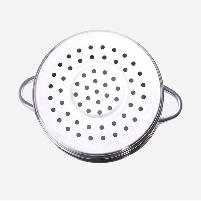 NUOLUX Steamer Steaming Steam Rack Pot Basket Stainless Steel Pan  Insertcooking Egg Vegetable Fish Tray Plate Stand Cake Baking