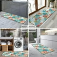 thumbnail image 2 of Pioneer Flower Floral Print Pattern Kitchen Rug Mat,Kitchen Runner Rugs Non Skid Washable,Decorative Kitchen Floor Mats for Kitchen,Sink,Laundry,17"X47", 2 of 5