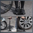thumbnail image 2 of Bomba de pie compacta para neumáticos de bicicleta, 160 PSI, portátil, para inflar bicicletas y baloncesto, 2 of 8