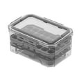 thumbnail image 2 of Ice Cube Tray with Lid and Bin,Ice Cubes Molds,Ice Trays for Freeezer,Ice Freeezer Container,Spill-Resistant Removable Lid for Whiskey,Cocktail Storage Box Food Grade Lunch Box, 2 of 4