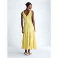 thumbnail image 3 of Scoop Women's and Women's Plus Maxi Godet Dress, Sizes 0-26W, 3 of 6