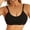 Black, variant on Women Adjustable Strap BraSeamless Wireless Everyday Bra Comfortable Versatile Fit Stylish Back Design for All Seasons M Grey