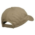 thumbnail image 4 of Knight on Horseback Embroidered Washed Cap - Khaki OSFM, 4 of 5