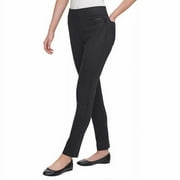 DKNY Jeans Ladies' Ponte Pants (Gray Diamond, Size Medium)
