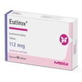 thumbnail image 3 of Eutirox Levotiroxina 112 mcg 50 tabletas, 3 of 4