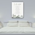 thumbnail image 4 of Bible Verse Posters Luke 4 18-19 Mountain Wall Art For Bathroom Rectangular Canvas Pictures For Bedroom Unframed 12x18 in, 4 of 5
