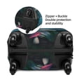 thumbnail image 4 of Disketp Fantasy Mushrooms Elastic Travel Luggage Cover Travel Suitcase Protective Cover For Trunk Case Apply To 18''-32'' Suitcase Cover (Luggage not included)-Small, 4 of 9