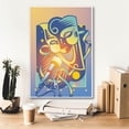 thumbnail image 5 of Epic Graffiti 'The Happy Microphone' by David Chestnutt, Giclee Canvas Wall Art, 18"x26", 5 of 8
