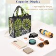 thumbnail image 5 of FORMRS Womens Corduroy Tote Bag Crossbody Shoulder Handbag with Pocket, Gray Floral, 5 of 7