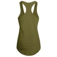 thumbnail image 4 of Ma Croix Womens RACERBACK TANK TOP Soft Casual Sleeveless Tank Top, 4 of 5