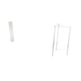 thumbnail image 1 of Lámpara De Pie De Papel Para Sala De Estar Con Pantalla De Acrílico Transparente, Mesa Auxiliar Minimalista, Mesita De Noche Moderna, Mesa Auxiliar Para Decoración Del Hogar, La Oficina Y El, 1 of 8