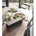 thumbnail image 2 of Yamazaki Home Utensil Case, Walnut, Plastic + Wood, Lid, No Assembly, 2 of 7