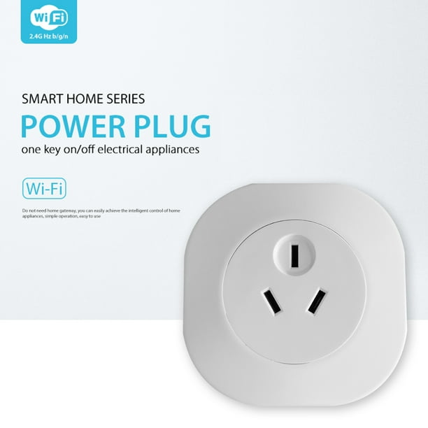 Enchufe Inteligente AU Smart WiFi Plug Power Socket Switch Adapter Remote para Alexa Google Home