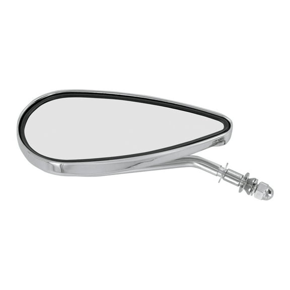 Drag Specialties Teardrop Mirror for Harley Left/Chrome (DS300017)