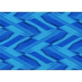 thumbnail image 1 of Ahgly Company Indoor Rectangle Patterned Blue Orchid Blue Area Rugs, 2' x 3', 1 of 6