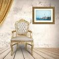 thumbnail image 3 of Villa, Mlli 24x17 Gold Ornate Wood Framed with Double Matting Museum Art Print Titled - Light At Sea, 3 of 4
