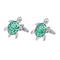 Yoursfs Men's Shirt Cufflinks Animal Collection Personalized Turtle Shape Cufflinks Gift