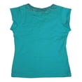 thumbnail image 2 of Hot Pepper - Cap Sleeve Tee Shirt 12536-4 (BLUE), 2 of 3