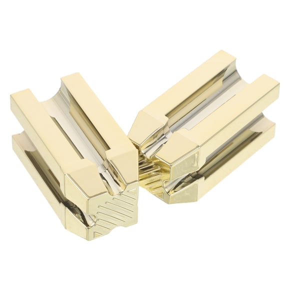 GOOHOCHY Sacapuntas para cejas (2 unidades): herramienta auxiliar multiángulo con ranura para afilar cosméticos, ayuda precisa para refinar la punta de delineadores de cejas y labios.