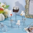 thumbnail image 5 of 1Set 6-Tier Acrylic Action Figure Display Risers Round Tiered Jewelry Organizer Holder for Nail Polish Doll Cosmetic Display Clear Finish Product: 15.3x15.3x9.7cm, 5 of 6
