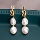 thumbnail image 1 of Pendientes de botón Sailing con perlas cultivadas de agua dulce, 1 of 5