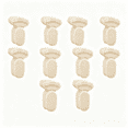 thumbnail image 2 of Heel Pads for Shoes, Heel Grips Liner Cushions Inserts for Loose Shoes, Shoe Filler for Too Big Shoes Women Men (White 10 Pair), 2 of 6