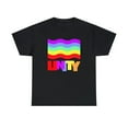 thumbnail image 3 of Unity LGBT Love Live Be Happy Love Print LGBT Equality Plus Size Tops for Women, 3 of 8