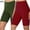 Wine, variant on Blmnix Sliding Shorts Summer Shorts for Women Yoga Shorts Pull on 2 Piece Short Gray High Beach Shorts for Women,XL