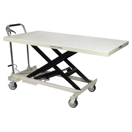 Jet Tools SLT-1100 Jumbo Scissor Table, 1100-lb Capacity