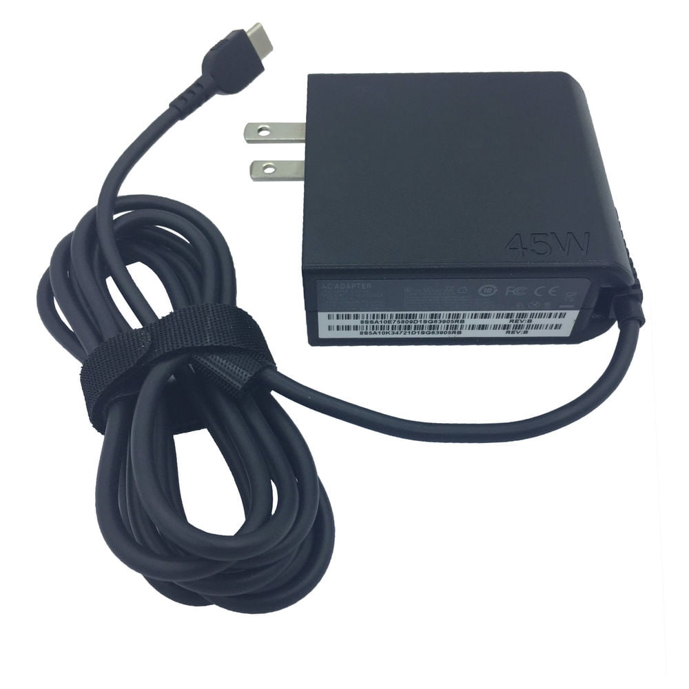Usmart New AC Power Adapter Charger For Lenovo Yoga 720 13" Chromebook Laptop Notebook PC Power Supply Cord